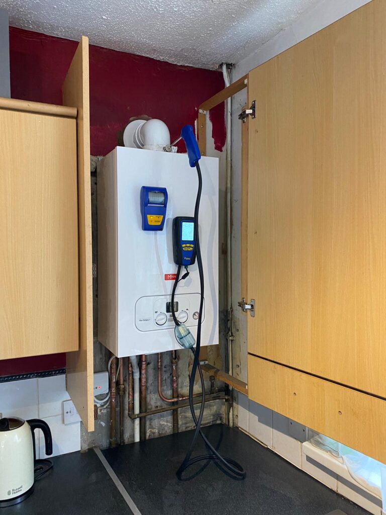 Modern gas boiler installed by Boilertech NE following a boiler service for a homeowner in North Shields.