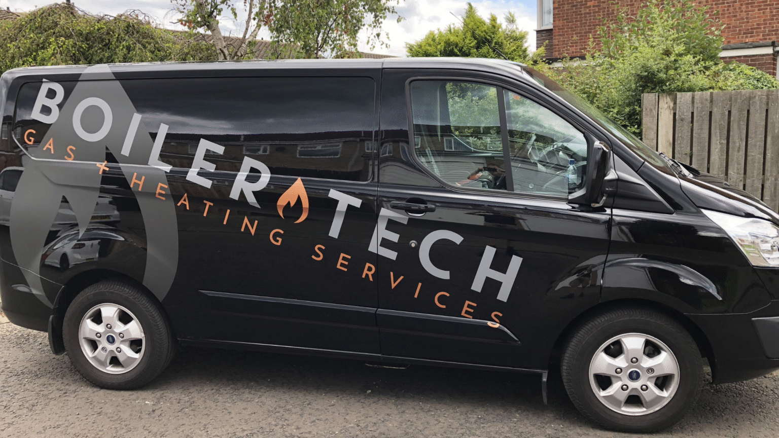 A van of Boilertech NE, a trusted plumbing and heating engineer in North Shields